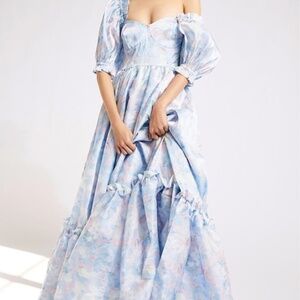 Selkie ‘The Ritz’ gown in ‘Monet’